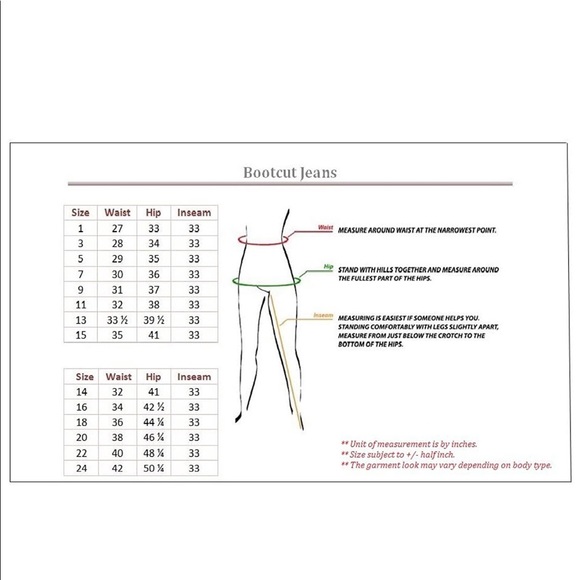 Hybrid and Company Skinny Boot Cut Jeans - Picture 10 of 10